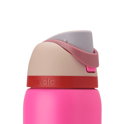 Garrafa Owala Freesip Térmica 710ml | Inox | Pink Can You See Me?