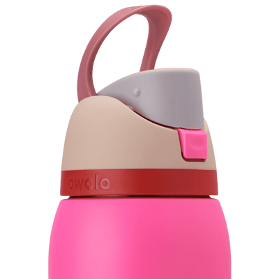Garrafa Owala Freesip Térmica 710ml | Inox | Pink Can You See Me?