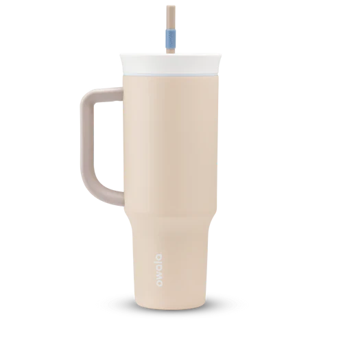 Owala Tumbler Stainless Steel Termica - 1,180 ml | 40oz | Inox | Bege