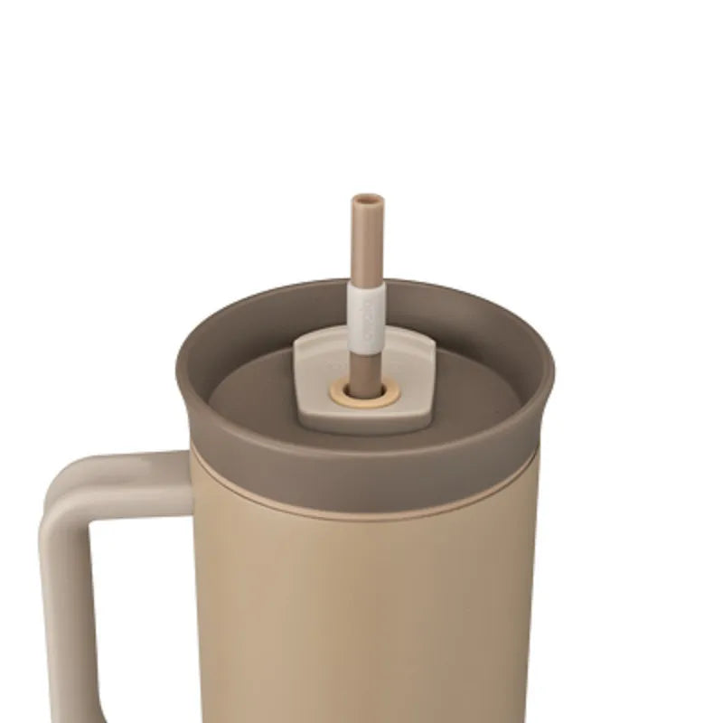 Owala Tumbler Stainless Steel Termica - 1,180 ml | 40oz | Inox | Marrom Claro